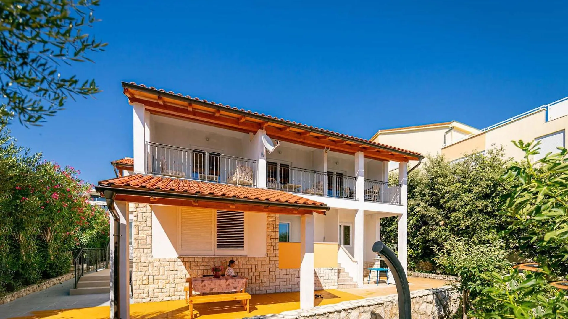 Lovely Apartment In Barbat Na Rabu With Kitchen Croatia